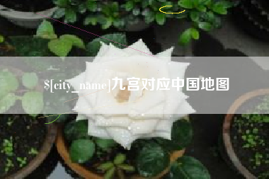 荆门九宫对应中国地图