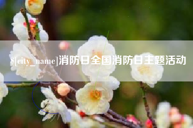 荆门消防日全国消防日主题活动