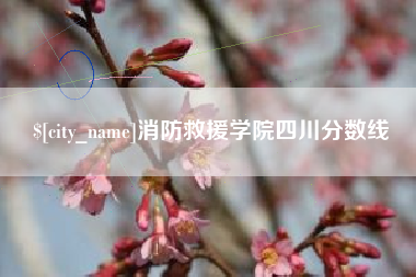 荆门消防救援学院四川分数线