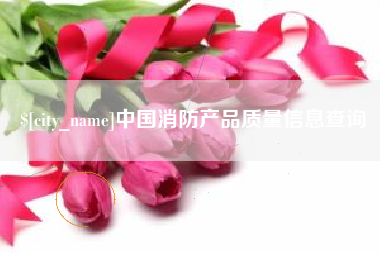 荆门中国消防产品质量信息查询