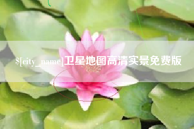 荆门卫星地图高清实景免费版