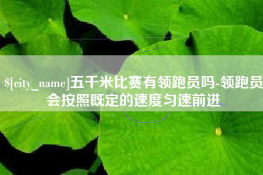 荆门五千米比赛有领跑员吗-领跑员会按照既定的速度匀速前进