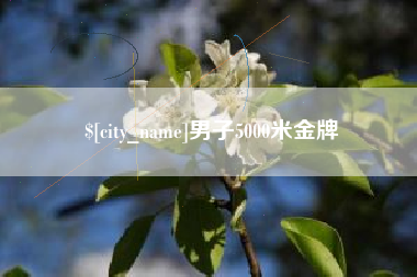 荆门男子5000米金牌