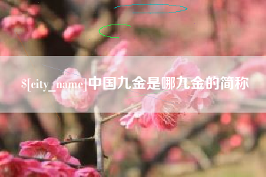 荆门中国九金是哪九金的简称