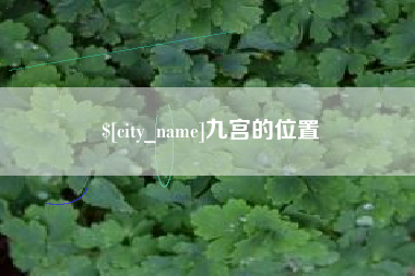 荆门九宫的位置