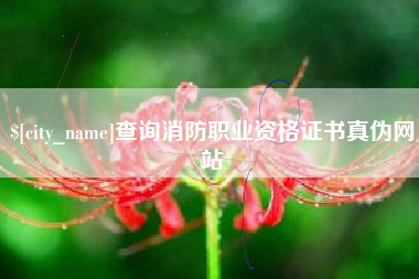荆门查询消防职业资格证书真伪网站