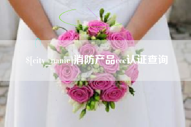 荆门消防产品ccc认证查询