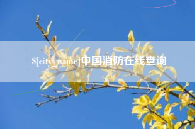 荆门中国消防在线查询