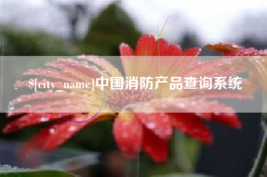 荆门中国消防产品查询系统