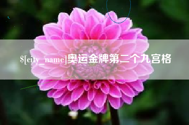 荆门奥运金牌第二个九宫格