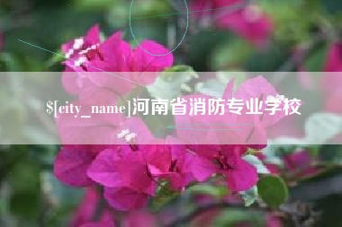 荆门河南省消防专业学校